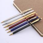OFFICE STUDENT PEN Classic design Navy RED 0.7 Nib Metal Ballpoint Pen_1